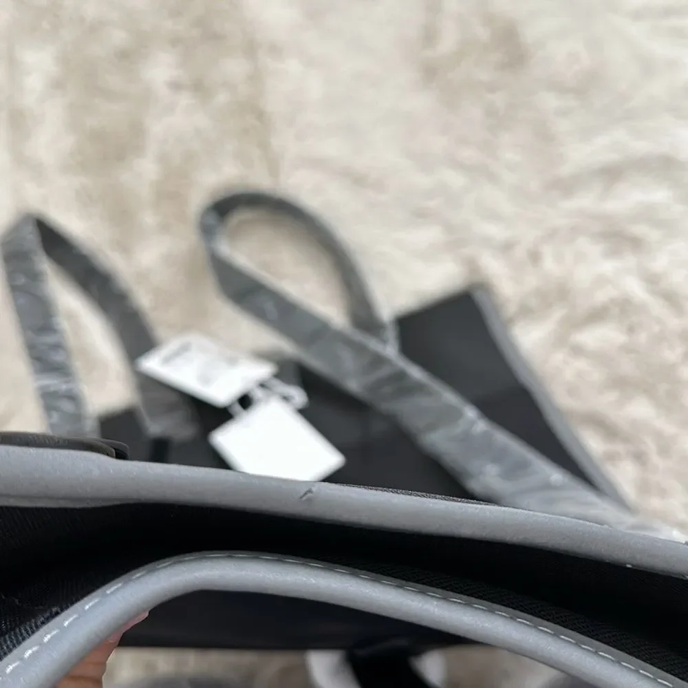 RAINS Reflective Backpack Black